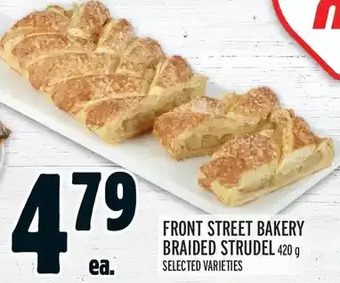 Metro Front street bakery braided strudel offer