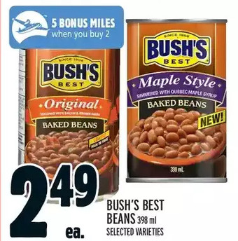 Metro Bush's best beans offer