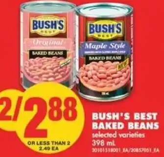 Bush's Best Baked Beans 398ml