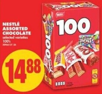 No Frills Nestlé Assorted Chocolate 100's offer