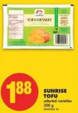 No Frills Sunrise Tofu 300g offer