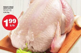 IGA Poulet Frais Fresh Chicken offer
