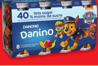 Walmart Danino drinkable yogurt offer