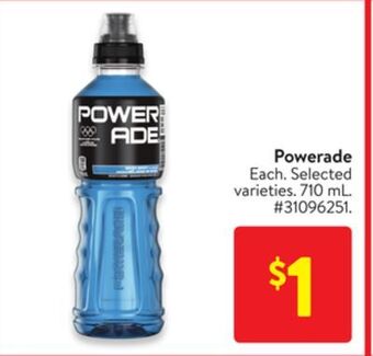 Walmart Powerade offer