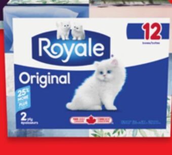 Walmart Royale facial tissue offer