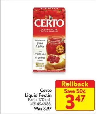 Certo liquid pectin