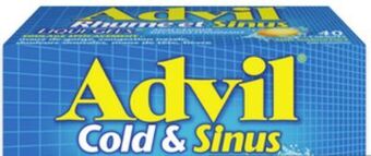 Walmart Advil liqui-gels cold & sinus or cold & sinus plus caplets offer