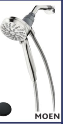 Lowe's Moen "engage magnetix" hand shower 6' offer