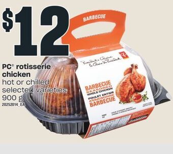 Independent Grocer Pc® rotisserie chicken, 900 g offer