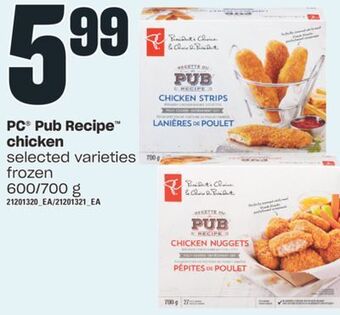Independent Grocer Pc® pub recipe chicken, 600/700 g offer