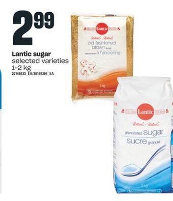 Independent Grocer Lantic sugar, 1-2 kg offer