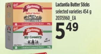 Independent Grocer Lactantia butter sticks, 454 g offer