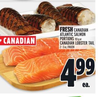Metro Fresh canadian atlantic salmon portions offer
