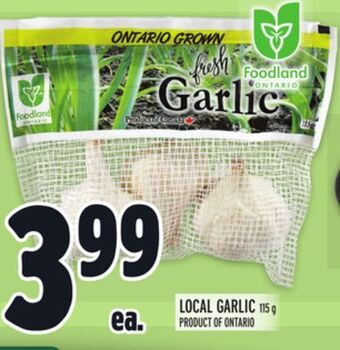 Metro Local garlic offer