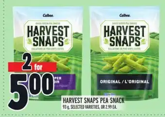 Metro Harvest snaps pea snack offer