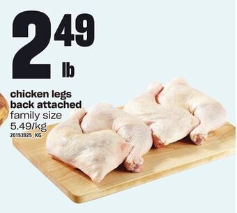 Loblaws Chicken legs back attached offer
