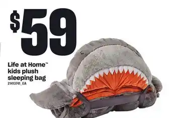 Loblaws Life at home™ kids plush sleeping bag offer