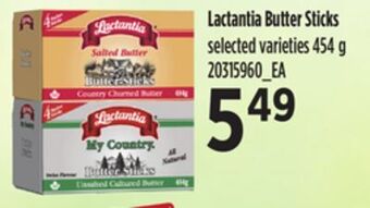 Loblaws Lactantia butter sticks, 454 g offer
