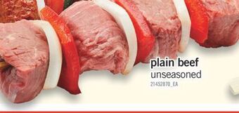 Fortinos Plain beef offer