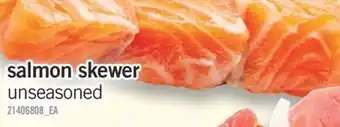 Fortinos Salmon skewer offer