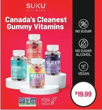 Fortinos Canada's cleanest gummy vitamins offer