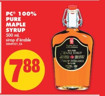 No Frills Pc® 100% pure maple syrup, 500 ml offer