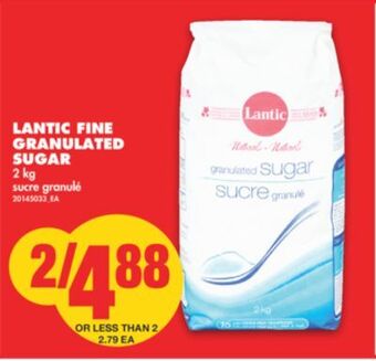No Frills Lantic fine granulated sugar, 2 kg offer