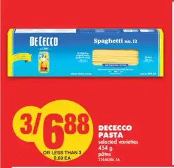 No Frills Dececco pasta, 454 g offer