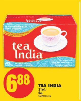 No Frills Tea india, 216's offer