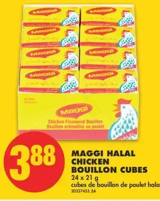 No Frills Maggi halal chicken bouillon cubes, 24 x 21 g offer