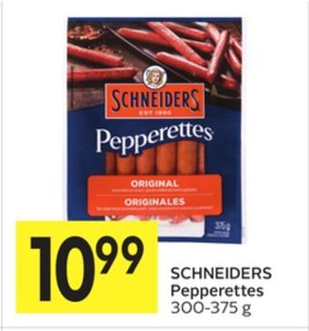 Foodland Schneiders pepperettes 300-375 g offer