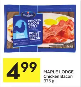 Foodland Maple lodge chicken bacon 375 g offer