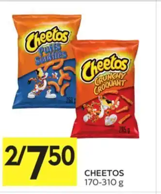Foodland Cheetos 170-310 g offer