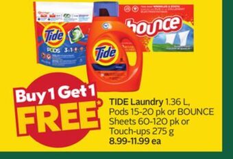 Sobeys Tide laundry offer