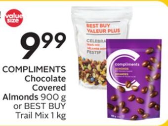 Sobeys Compliments chocolate covered almonds offer