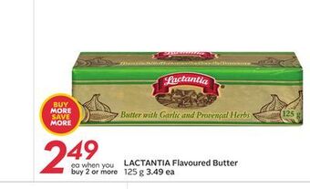 Sobeys Lactantia flavoured butter offer