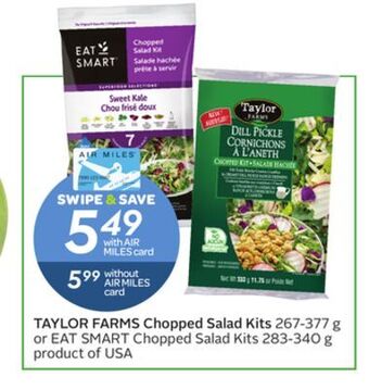 Sobeys Taylor farms chopped salad kits offer