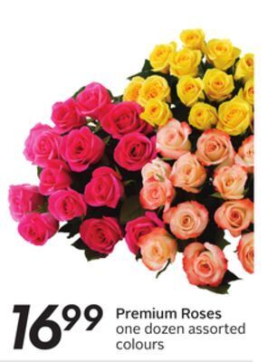 Sobeys Premium roses offer