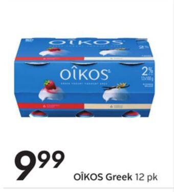 Sobeys Oîkos greek offer