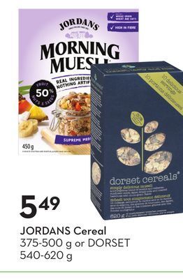 Sobeys Jordans cereal offer