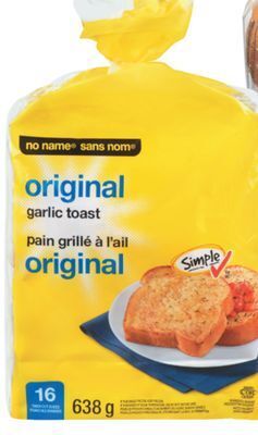 Real Canadian Superstore No name® garlic toast, 16's offer