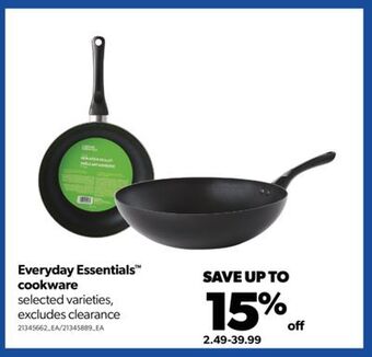 Real Canadian Superstore Everyday essentials™ cookware offer