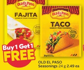 Sobeys Old el paso seasonings offer
