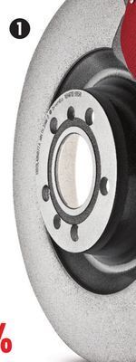 Canadian Tire Brembo uv-coated brake rotors offer