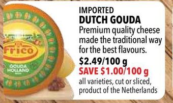 Farm Boy Imported dutch gouda offer