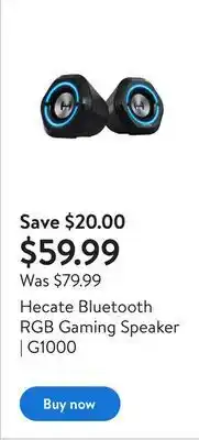 Walmart Hecate bluetooth rgb gaming speaker | g1000 offer