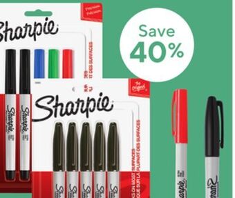 Staples Sharpie permanent markers offer