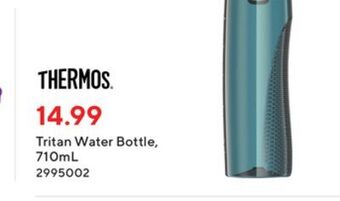 Staples Thermos tritan water bottle, 710ml offer