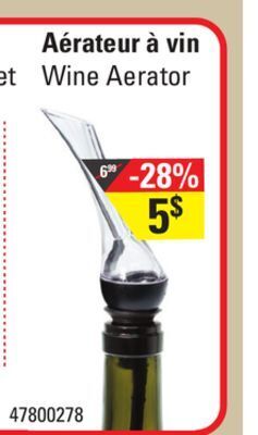 Sushi Shop Wine aerator offer