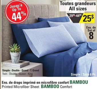 Sushi Shop Printed microfiber sheet bamboo comfort offer